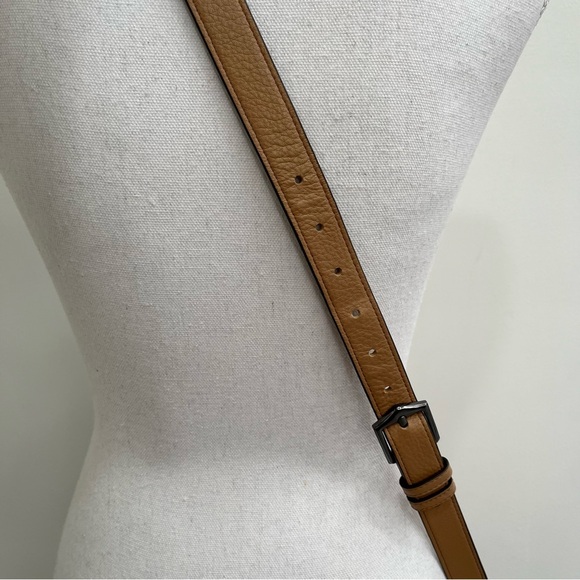 AIMEE KESTENBERG Broadway Mini Crossbody Bag Tan Pebbled Leather - Picture 4 of 16